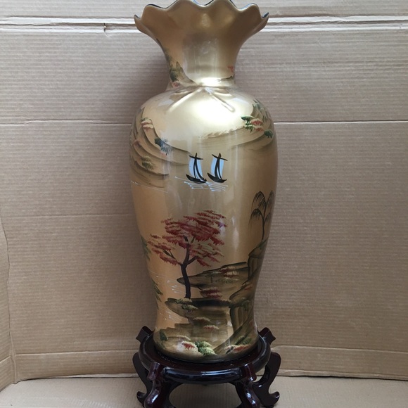 ❤️REDUCED ❤️ Art Deco-Beautiful Oriental Vase - Picture 5 of 7